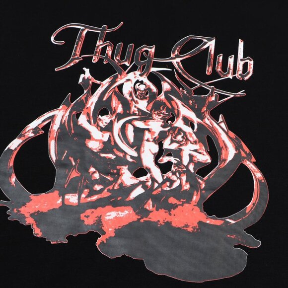 Thug Club Black Graphic T Shirt - Picture 5 of 8